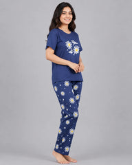 Blue Garden Pajama Set