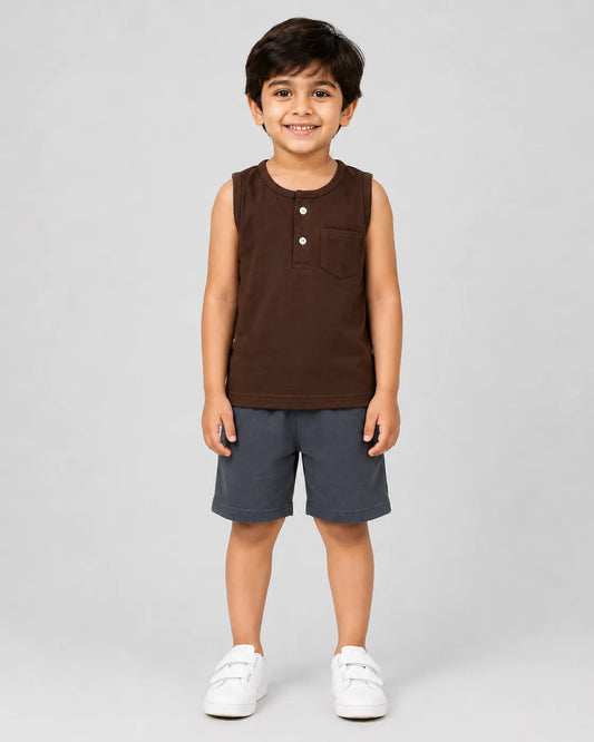Brown & Grey Sando Set