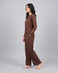 Women Pure Comfort Set - Chocolate Brown