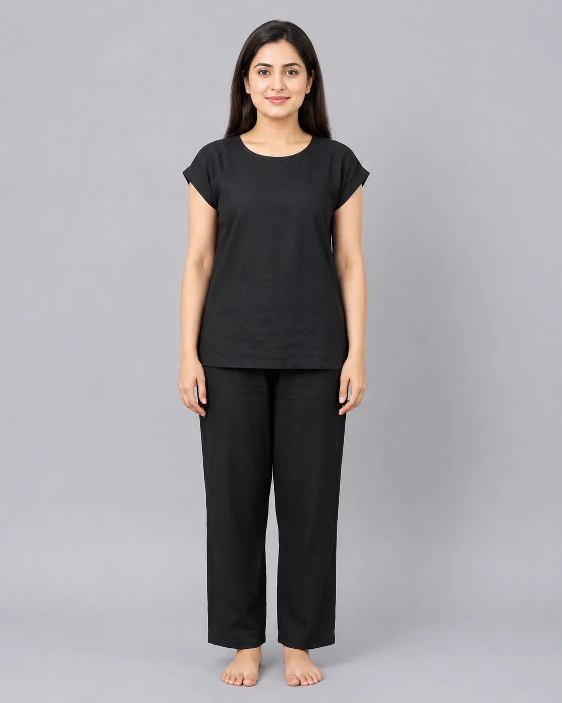 Cozy Core Lounge Set - Black