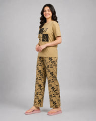 Earthy Bloom Lounge Pajama