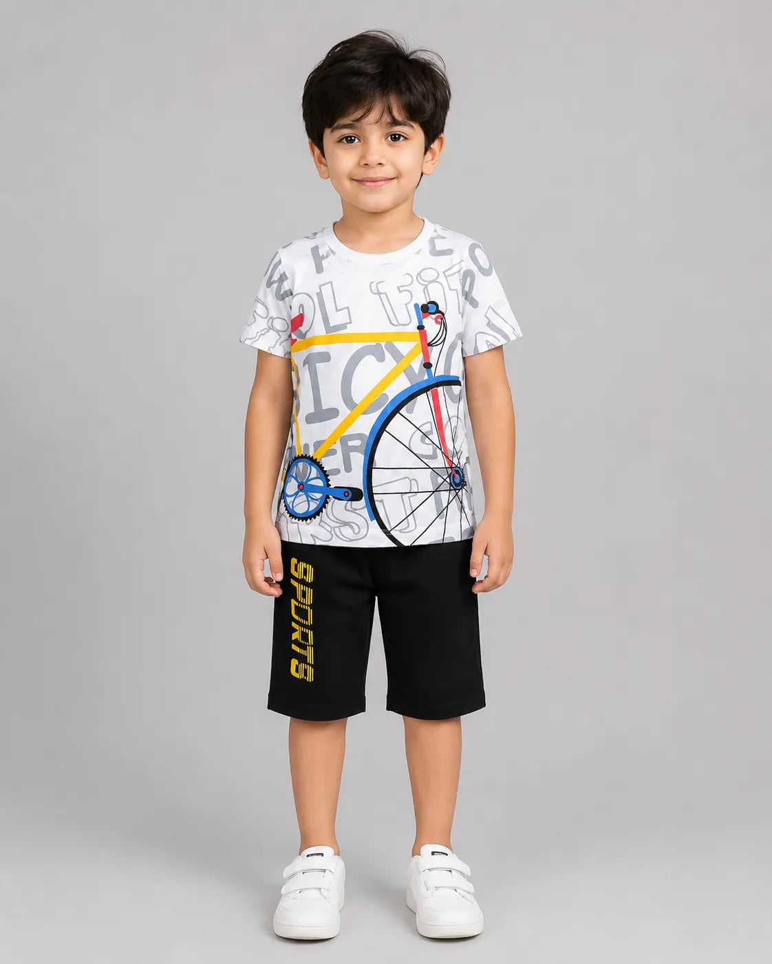 Sports Cycle Kids Short Set