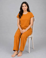 Cozy Core Lounge Set - Mustard