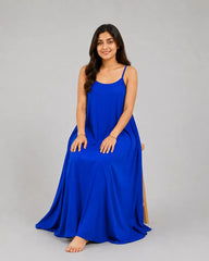 Cami Flow Maxi Dress - Blue