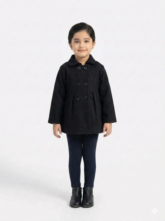 Girls Black Coat