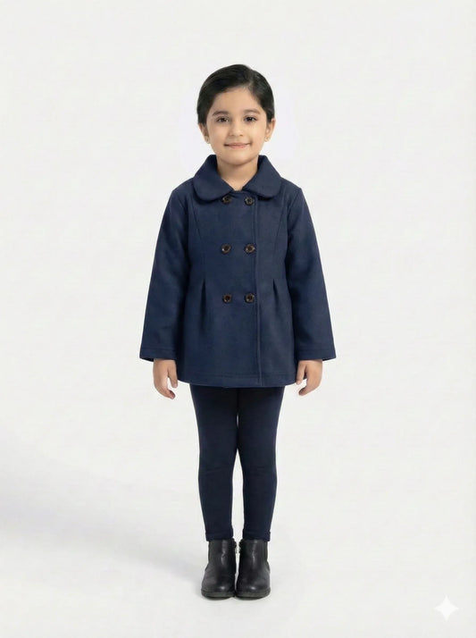 Girls Blue Coat