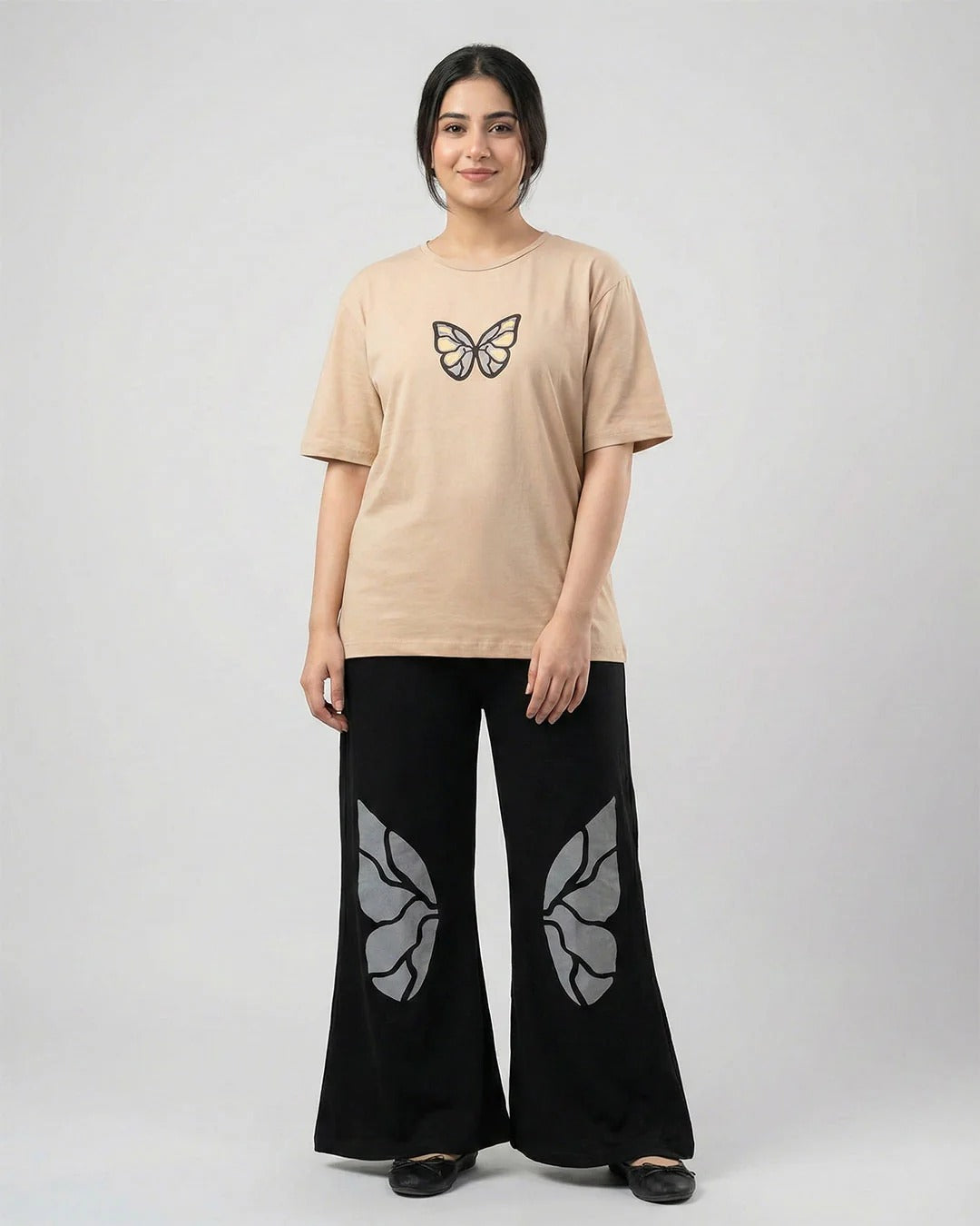 Butterfly Dreams Outfit | Beige