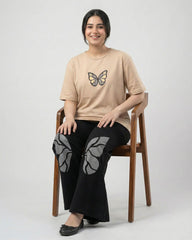 Butterfly Dreams Outfit | Beige
