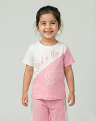 Dad + Me Short Set - Pink