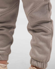 Mocha Grey Comfort Set – Unisex Winter Fleece Wear