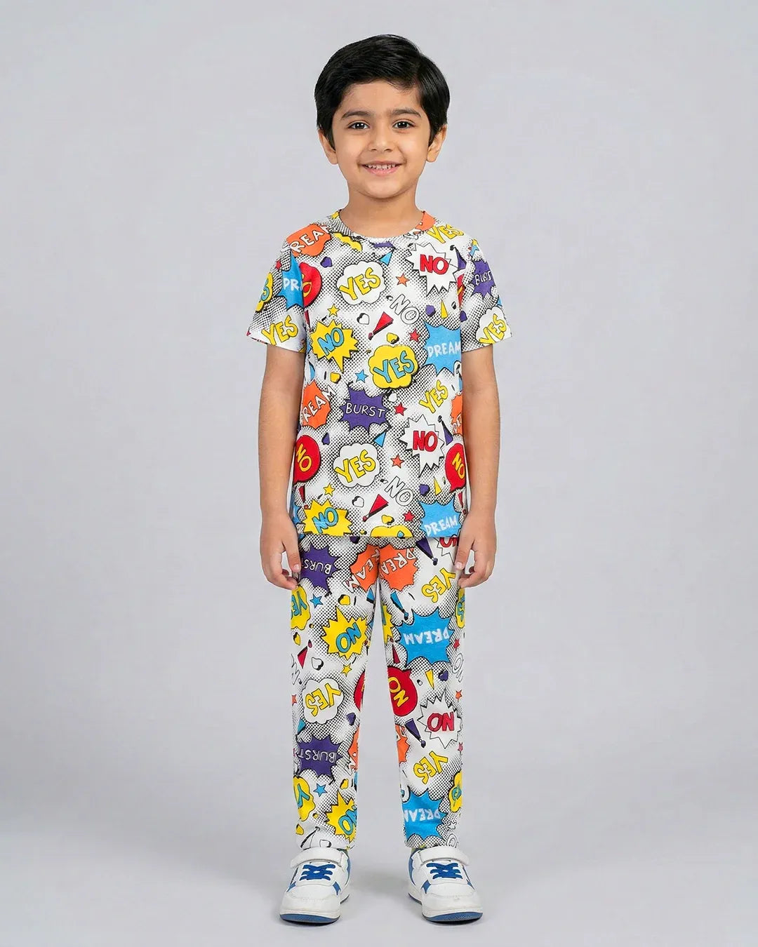 Pop Art Print Pajama Set