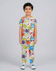 Pop Art Print Pajama Set