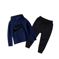 Kids Winter Hoodie Set | Nike Printed