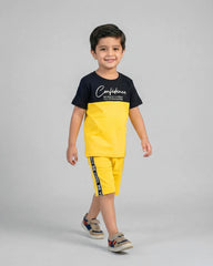 Yellow Confidence Short Set