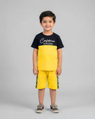 Yellow Confidence Short Set