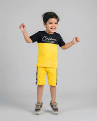 Yellow Confidence Short Set