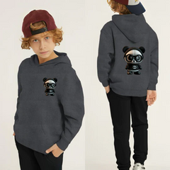 Kids Winter Hoodie Set | Cute Panda Printed