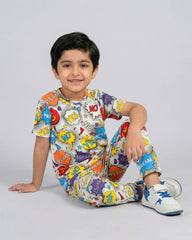 Pop Art Print Pajama Set