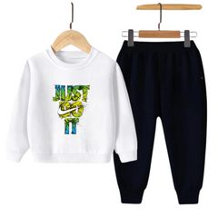 Kids Winter Sweat Shirt Set | Just Do It Printed