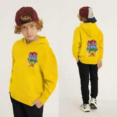Kids Winter Hoodie Set | Love Joy Peace Printed
