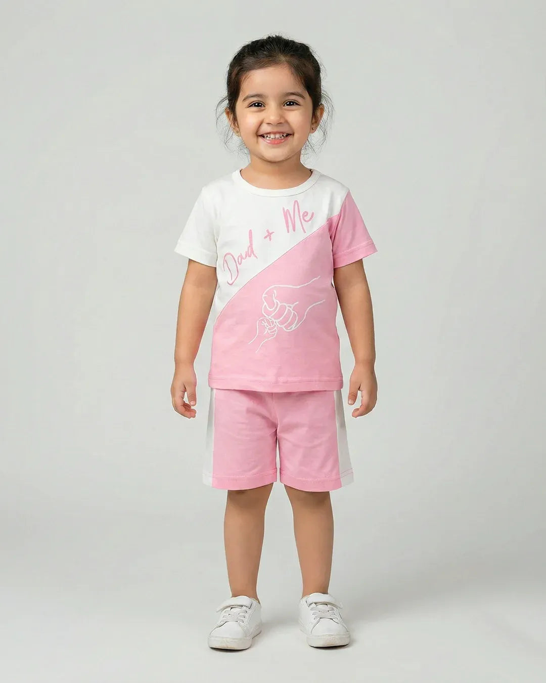 Dad + Me Short Set - Pink