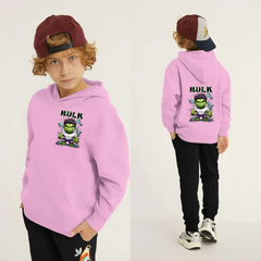 Kids Winter Hoodie Set | Hulk Printed