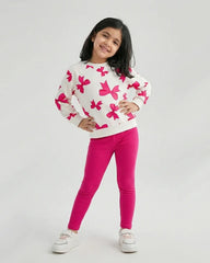 Flutter Wings Butterfly Fleece Set for Girls