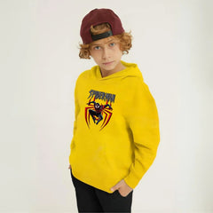 Kids Winter Hoodie Set | Spiderman Printed