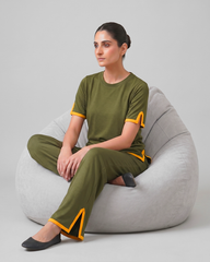 Baggy Style Loungewear - Green