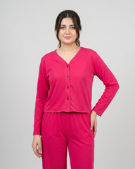 Deep Magenta Aura Lounge Set