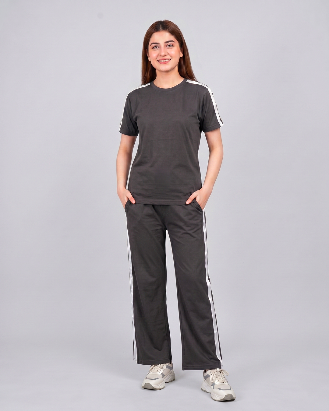 Turkish Panel Lounge Set - Grey