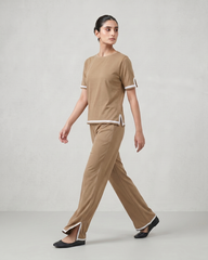 Baggy Style Loungewear - Light Brown