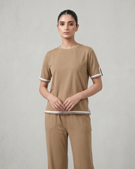 Baggy Style Loungewear - Light Brown