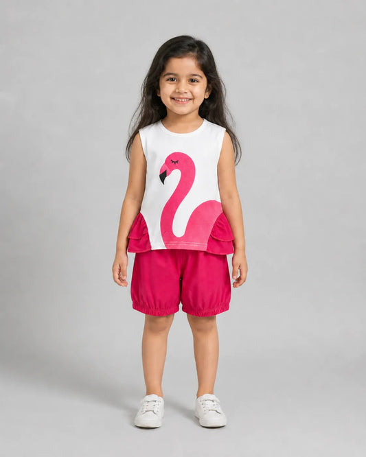 Flamingo Pop Sando Set - Hot Pink