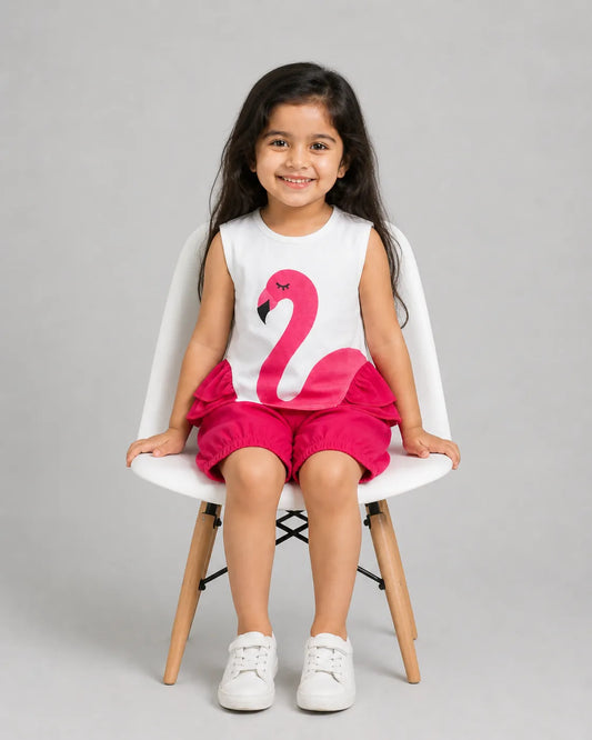 Flamingo Pop Sando Set - Hot Pink