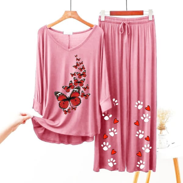 Red Butterfly Women Loungewear ARTICLE #56